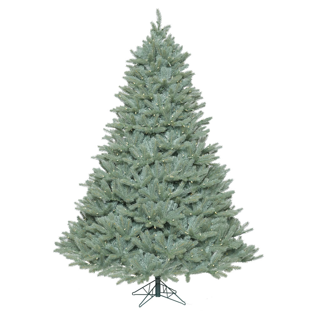A164796led 14 Ft. X 106 In. Green Colorado Blue Spruce Christmas Tree With 3300 Warm White Led Light