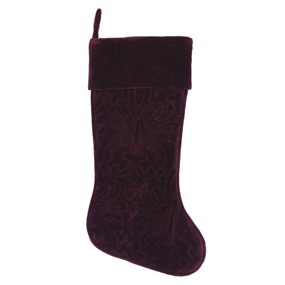 Qtx17302 8 X 19 In. Christmas Eve Wine Stocking
