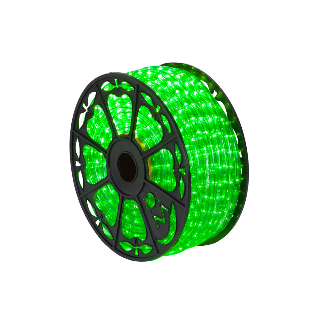 X171504 150 Ft. X 0.5 In. 120v Green Led Rope Light