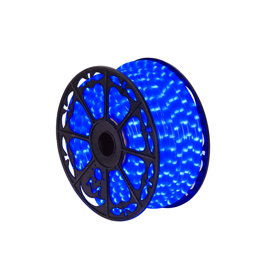 X171522 150 Ft. X 0.5 In. Florescent Blue Led Rope Light