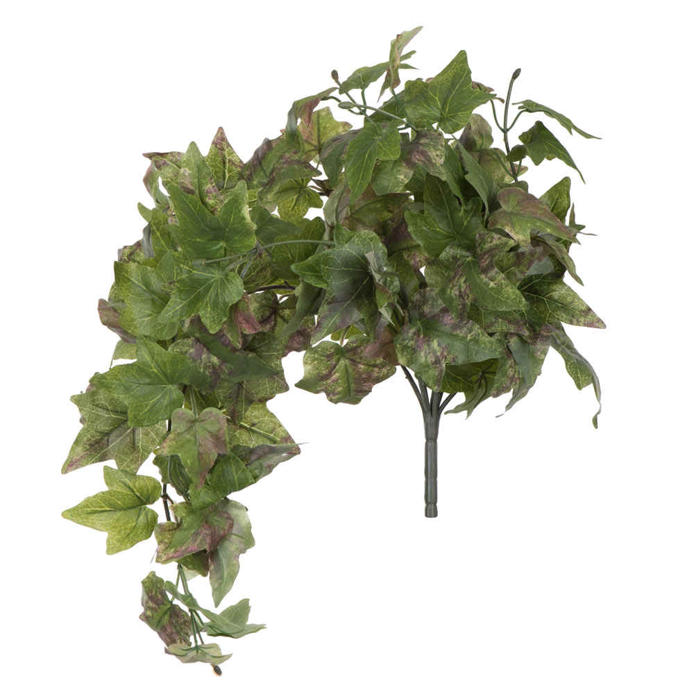 25 in. Green Hanging Ivory Bush