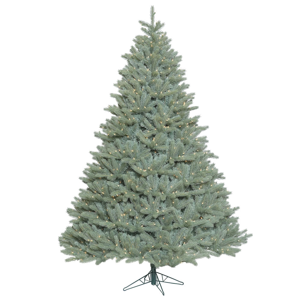 A164796 14 Ft. X 106 In. Colorado Blue Spruce Artificial Christmas Tree With 3300 Clear Light