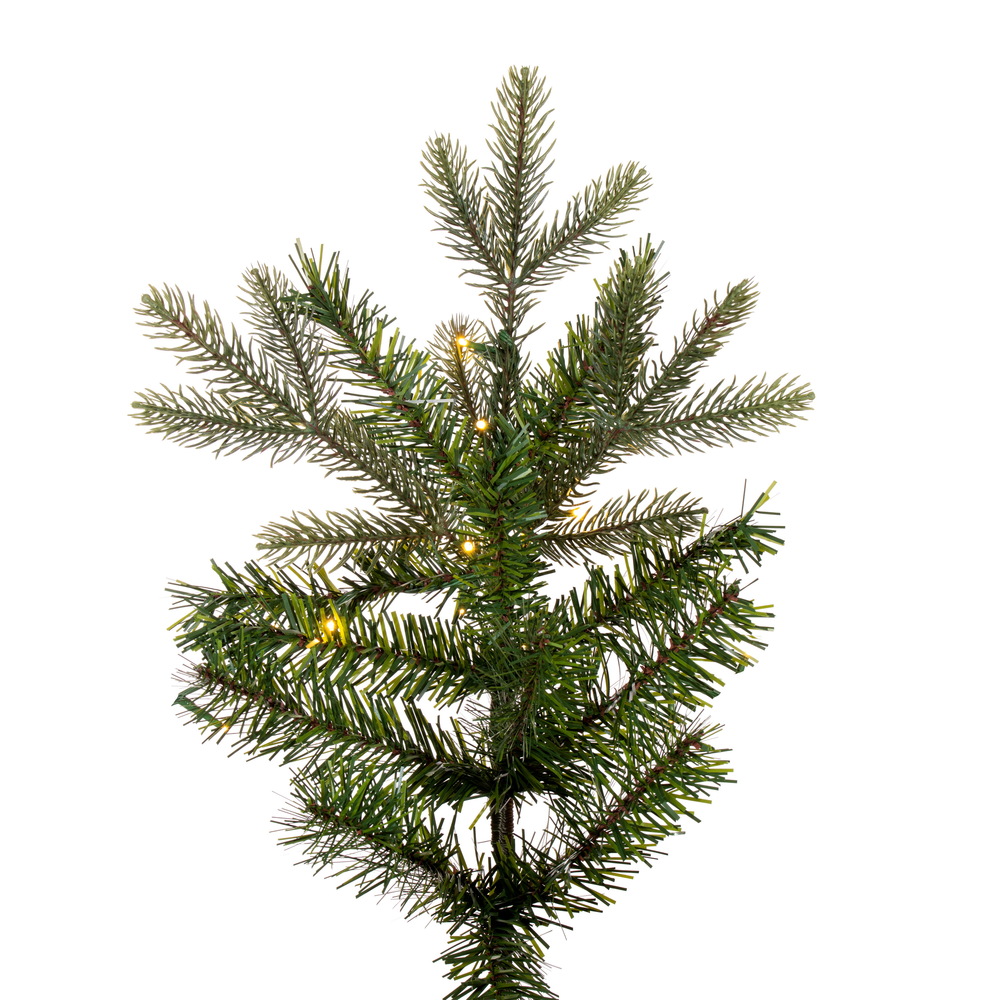 Picture of Vickerman K224081LED 9 ft. x 50 in. Douglas Fir Slim DuraLit 700 Warm White Christmas Tree, Green