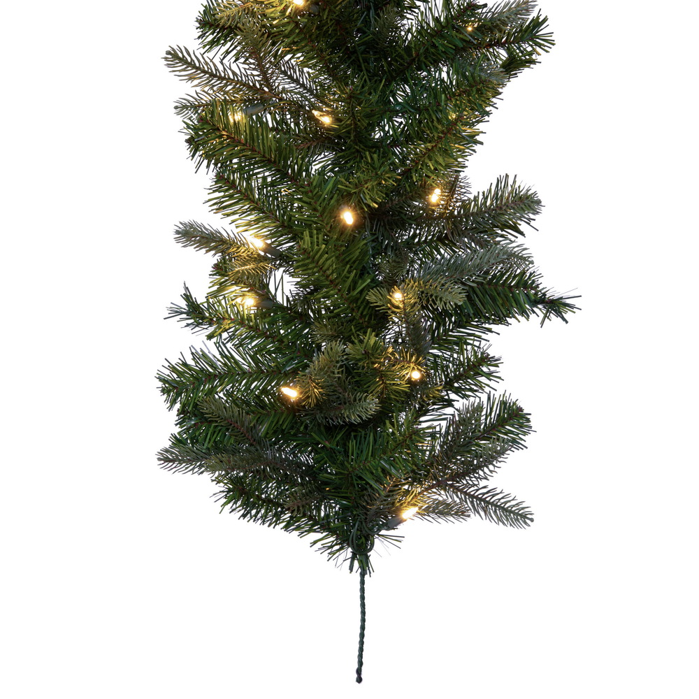 Picture of Vickerman K224315LED 9 ft. x 14 in. Douglas Fir DuraLit 100 Warm White Garland, Green