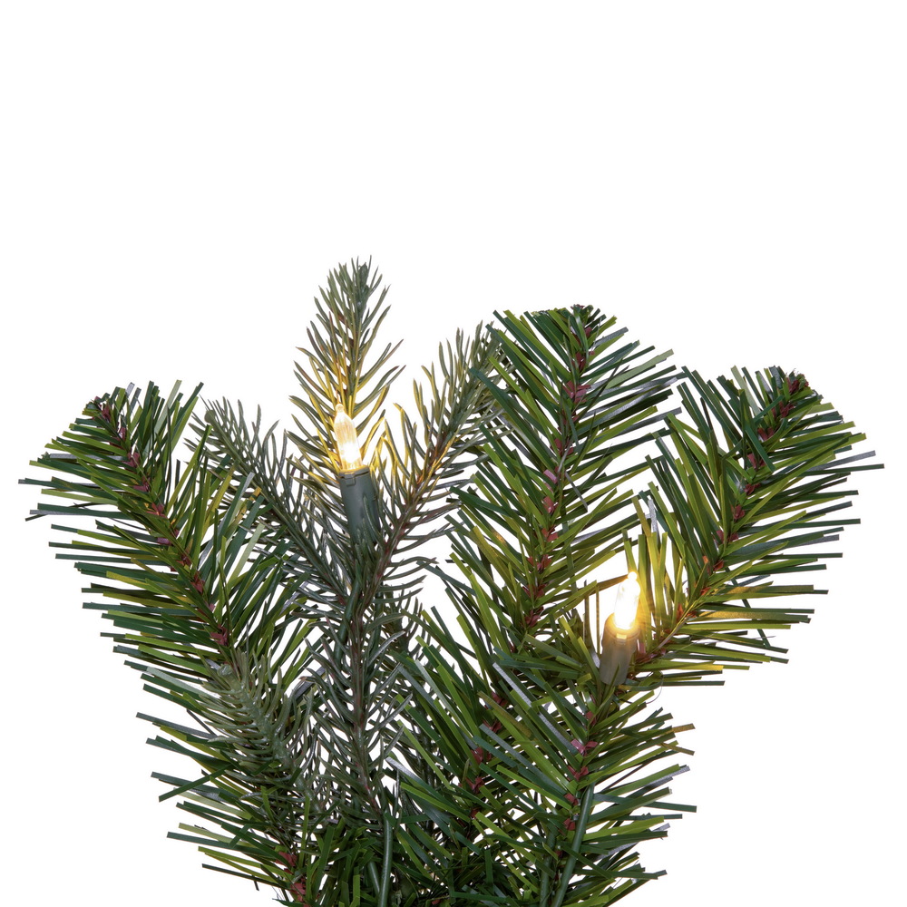 Picture of Vickerman K224315LED 9 ft. x 14 in. Douglas Fir DuraLit 100 Warm White Garland, Green