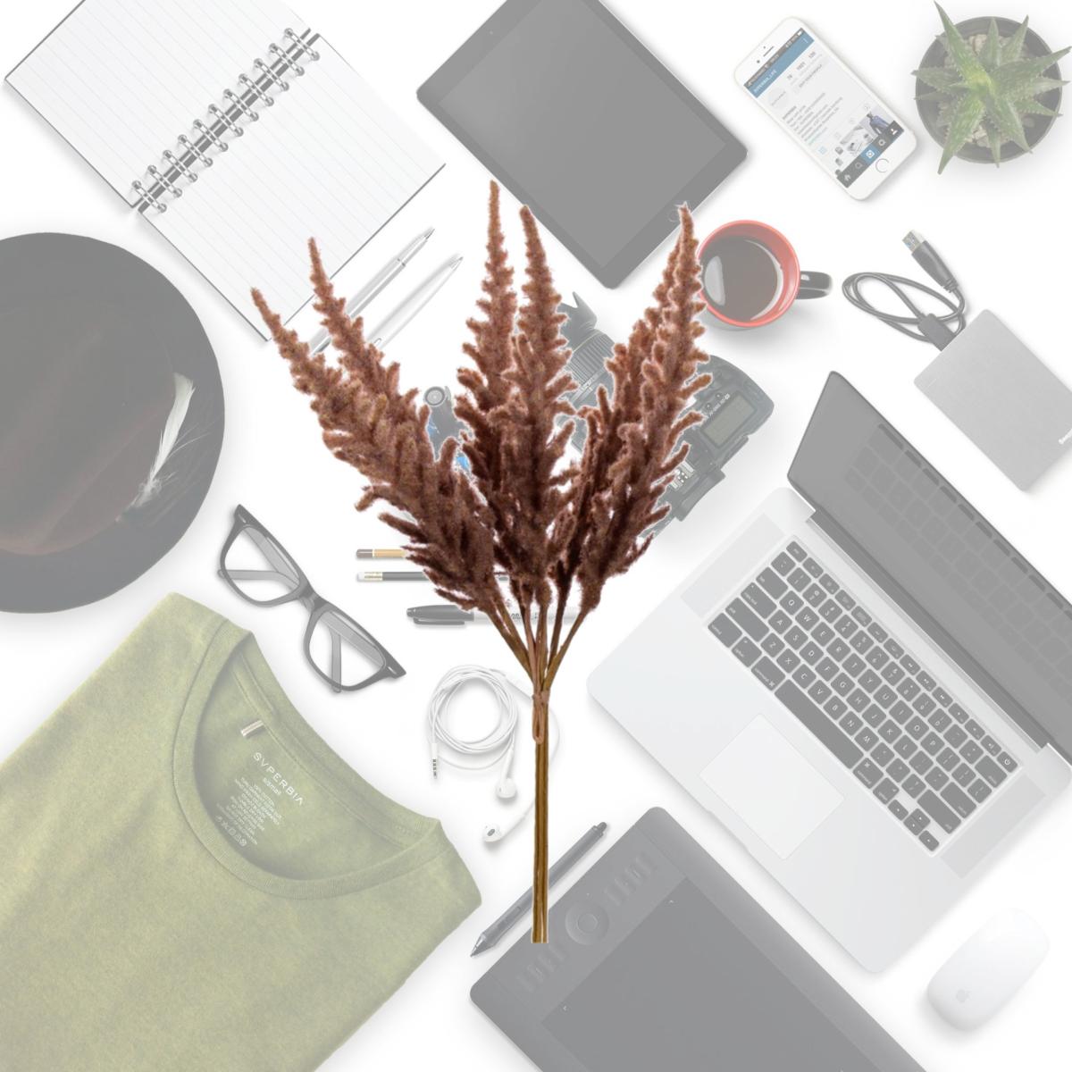 Picture of Vickerman FM223921 19.5 in. Dried Wheat Spray, Brown - 3 per Bundle