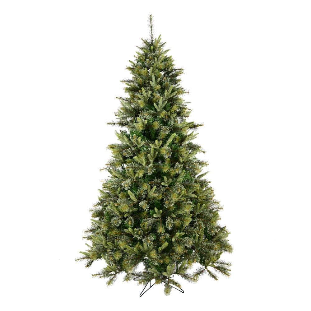 A118195 15 ft. Cashmere Pine Slim Green Artificial Christmas Tree with 7078 Tips