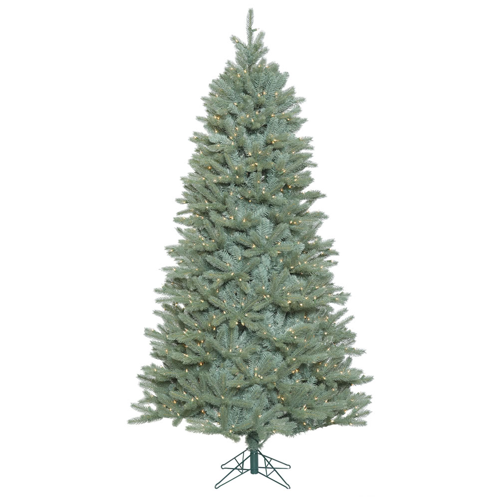 A164576 Colorado Blue Dura-lit Christmas Tree With Clear Lights, 7.5 Ft. X 51 In.