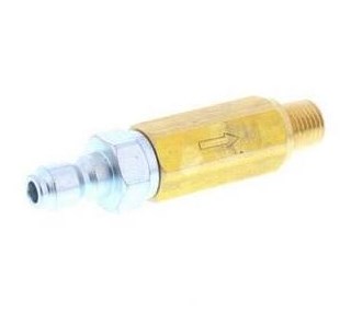 23.0014 0.25 In. Filter Hp Qiuck Connect Plug Brass & Steel 6,000 Psi