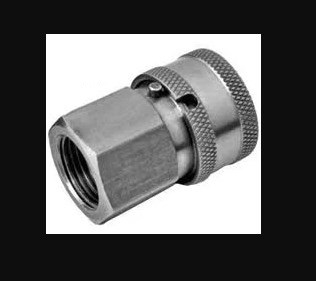 24.0623 Stainless Steel Quick Connect Socket With Locking Collar 0.5 In. Fpt