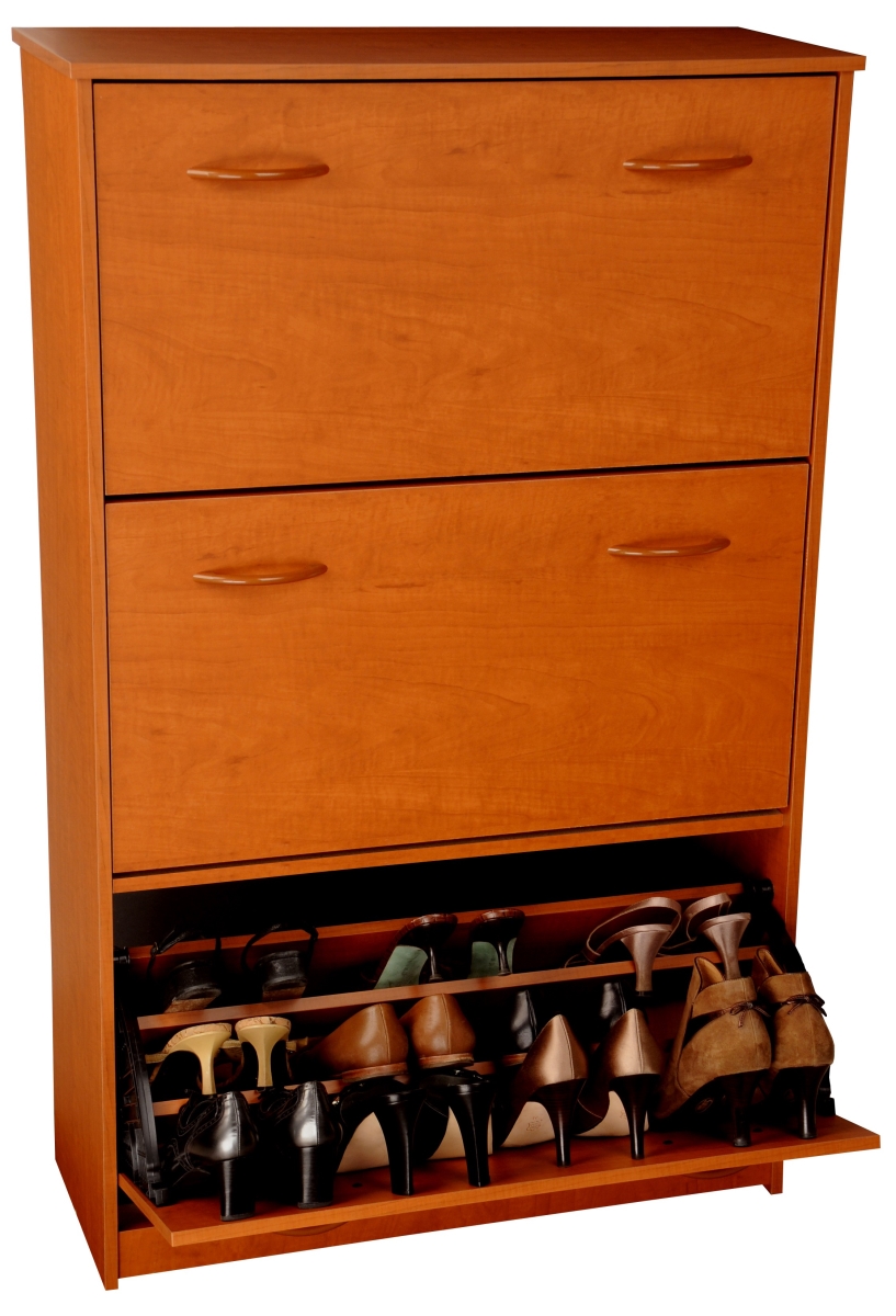 Venture Horizon 4240-42CH 48 x 30 x 11.5 in. Triple Shoe Chest - Cherry Venture Horizon 4240-42CH 48 x 30 x 11.5 in. Triple Shoe Chest - Cherry