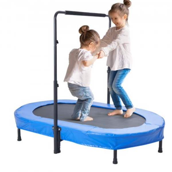 TYBCTYBC5636YF5WNV0 56 in. Foldable Mini Toddler Trampoline for Kids