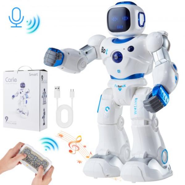 JQRWFJGNYAPP2R7Y3V9 Talking Dancing Touch Voice APP Remote Control Programmable RC Robot Toy
