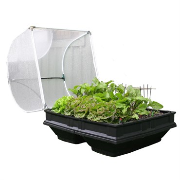 C0005 39 X 39 In. Self-watering Container Garden With Protective Mesh Cover - Medium