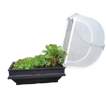 C0003 39 X 20 In. Self-watering Container Garden With Protective Mesh Cover - Small