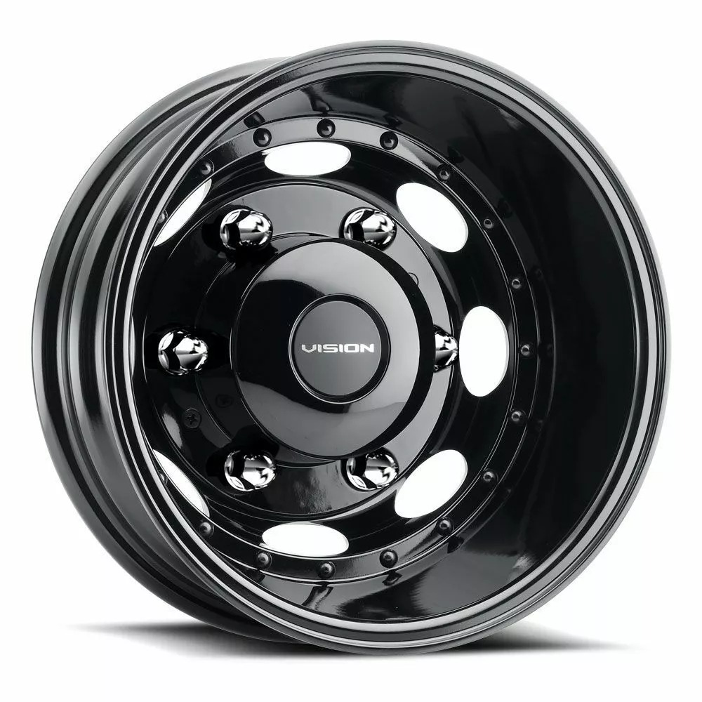 181Z7680MBR142 8 x 200 mm 181Z Hauler Series Wheel - Matte Black