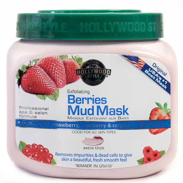 51300 Exfoliating Berries Mud Mask In Jar, 11 Oz