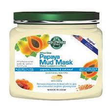 52301 21 Oz White Glow Papaya Mud Mask In Jar