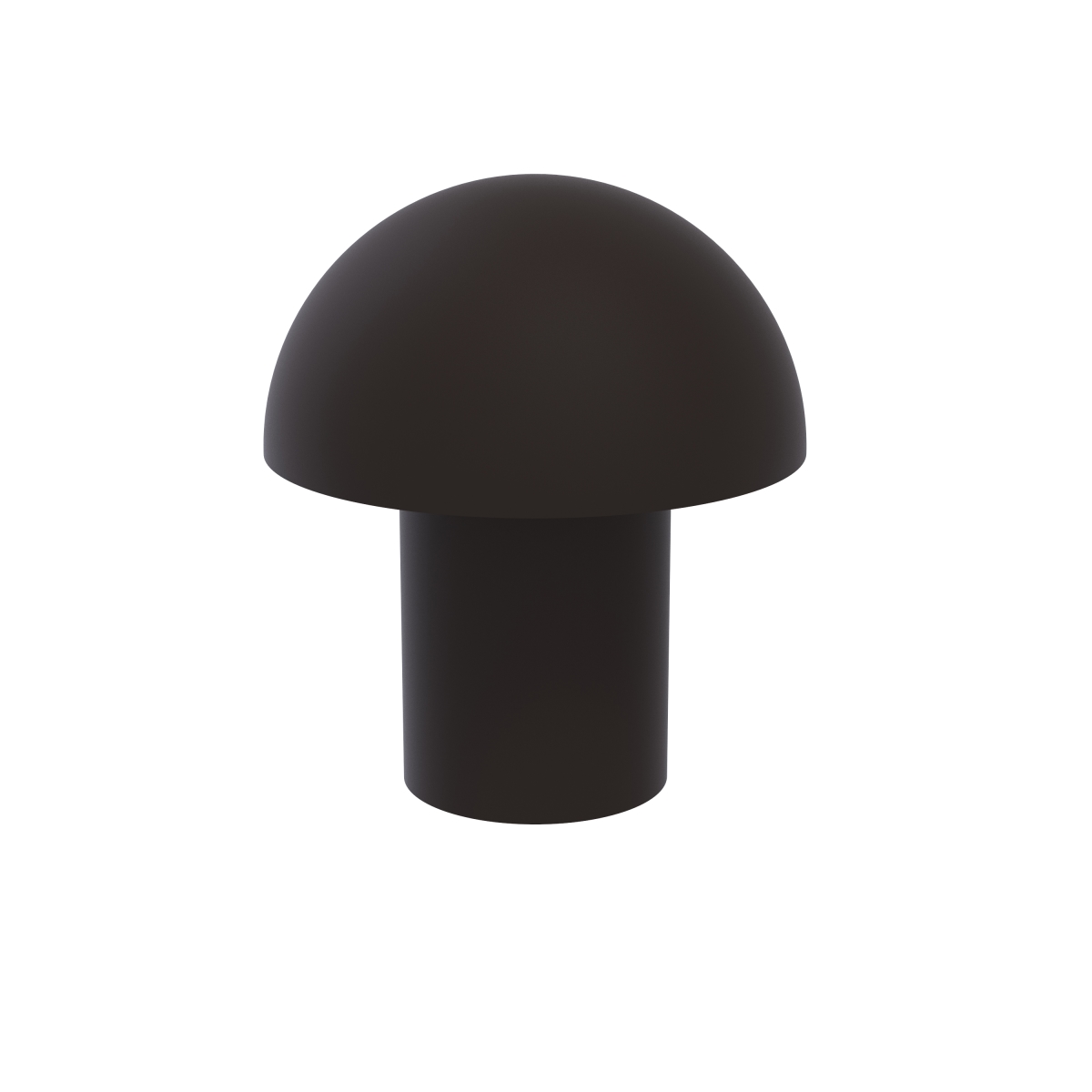 106-orb 1 In. Round Mushroom Cabinet Knob, Oil Rubbed Bronze