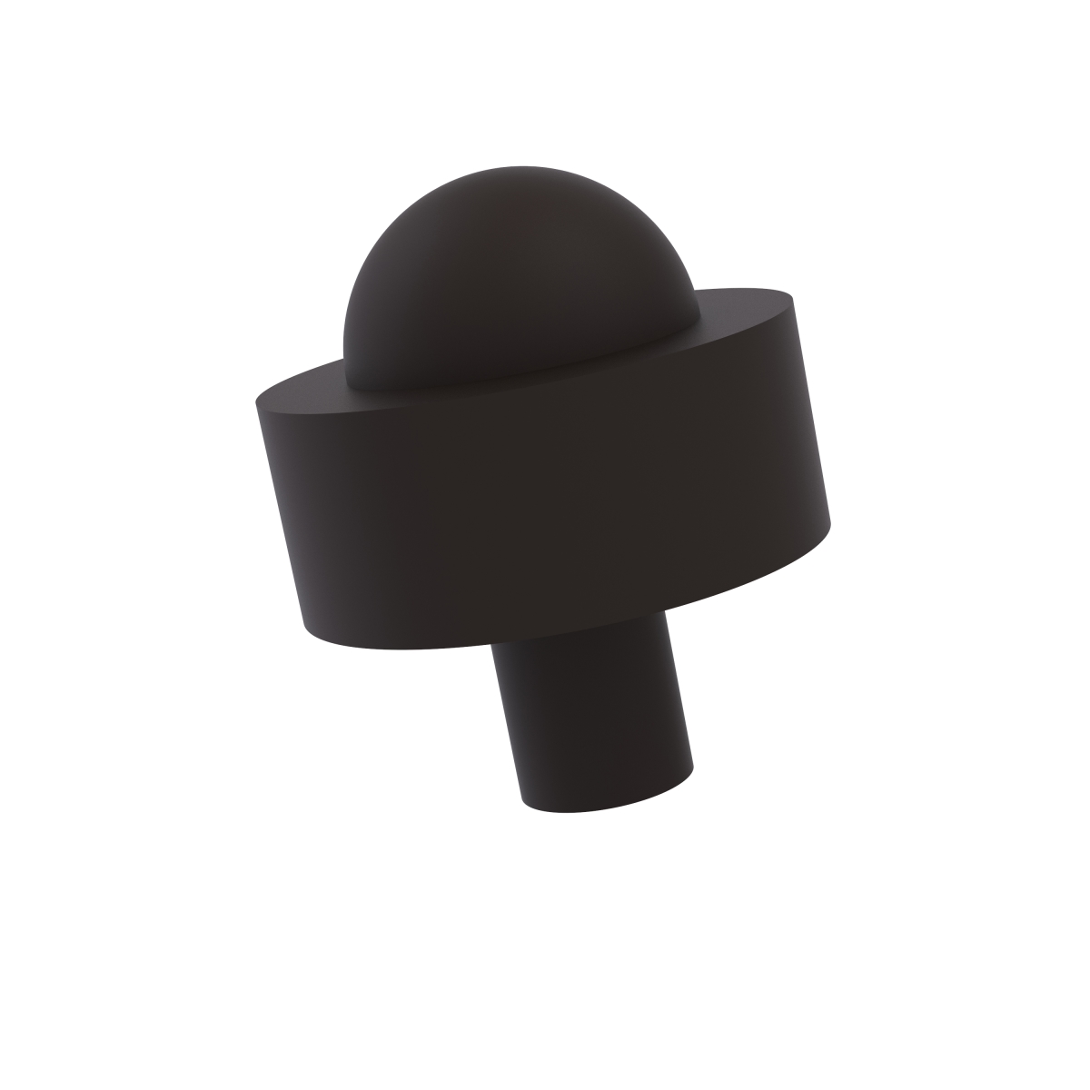 101a-orb 1.5 X 1.5 In. Cabinet Knob With Smooth Ring Style, Oil Rubbed Bronze