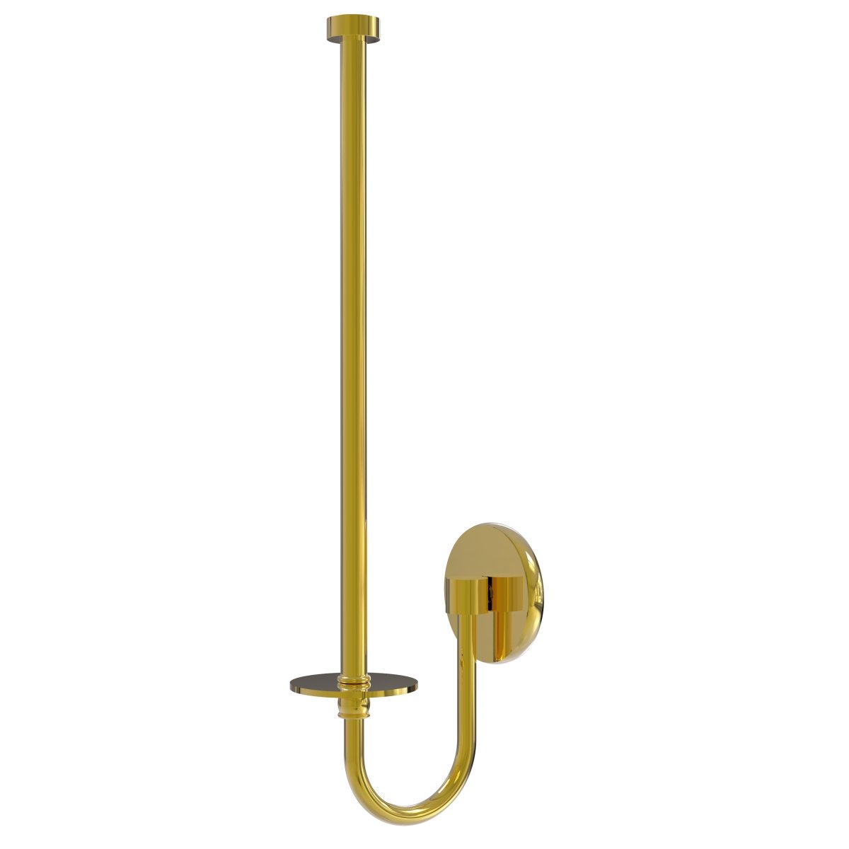 1025u-unl Skyline Collection Wall Mounted Paper Towel Holder, Unlacquered Brass