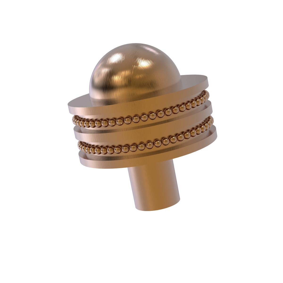 101ad-bbr Dotted Ring Style 1.50 In. Cabinet Knob, Brushed Bronze