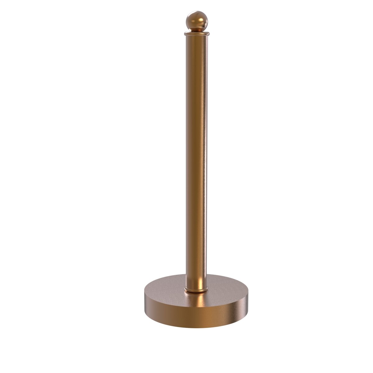 1051-bbr Contemporary Counter Top Kitchen Paper Towel Holder, Brushed Bronze