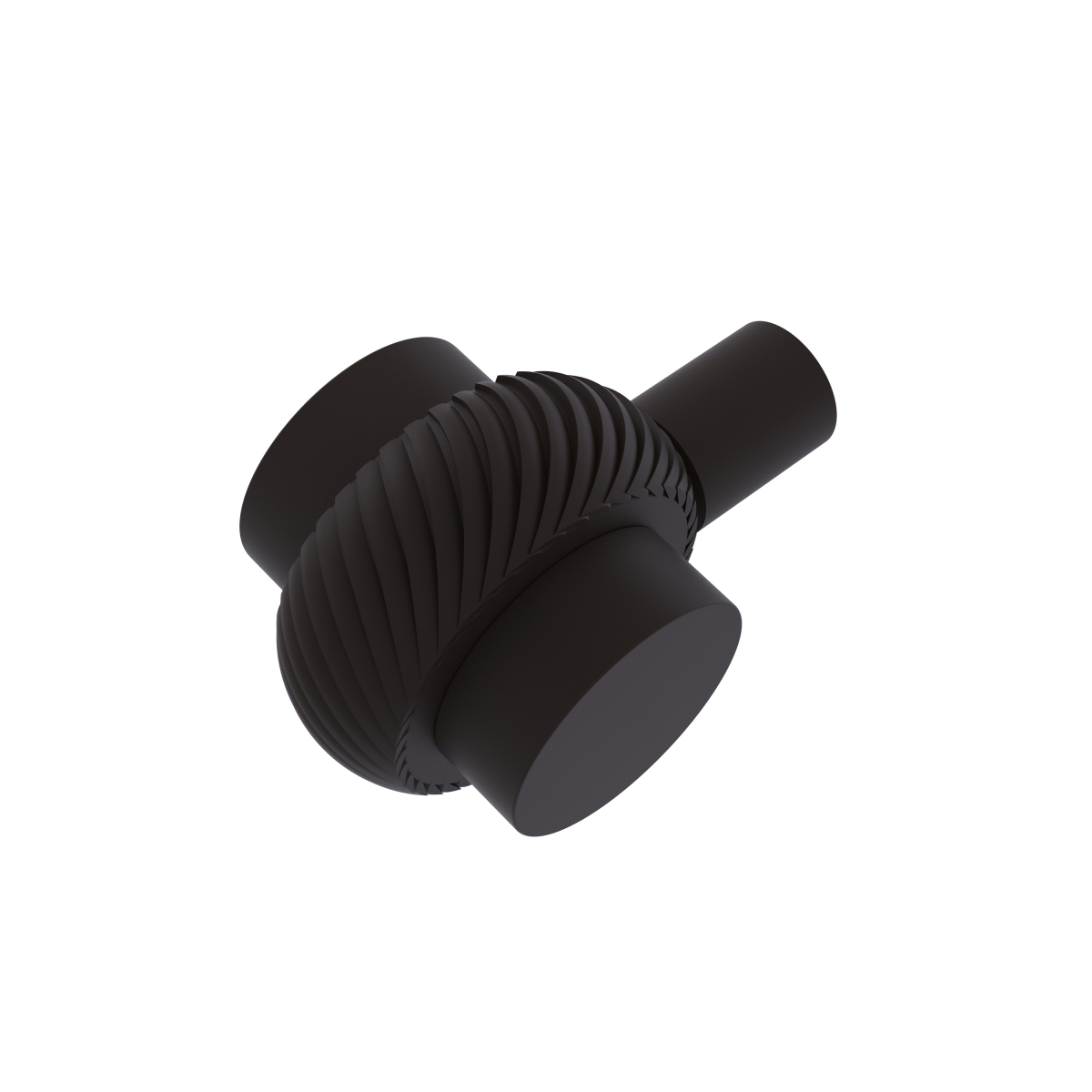 102t-orb Twisted Ring Style 1.50 In. Cabinet Hardware Knob, Oil Rubbed Bronze