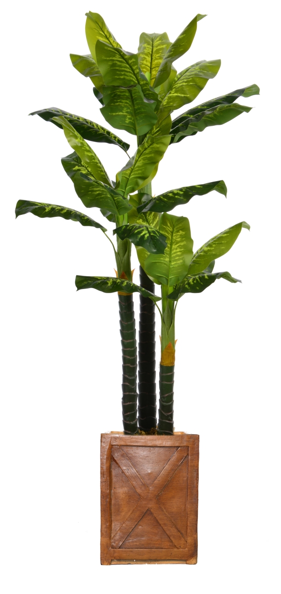Vhx123207 81 In. Tall Real Touch Evergreen In Planter