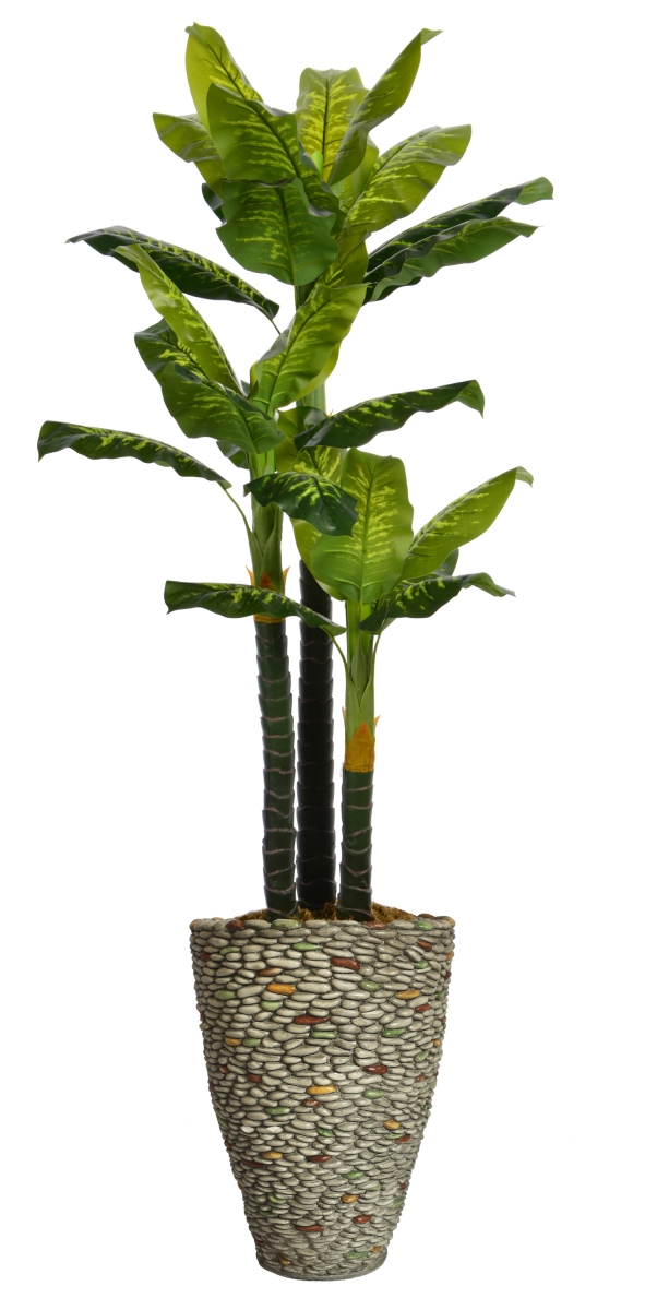 Vhx123209 86 In. Tall Real Touch Evergreen In Planter
