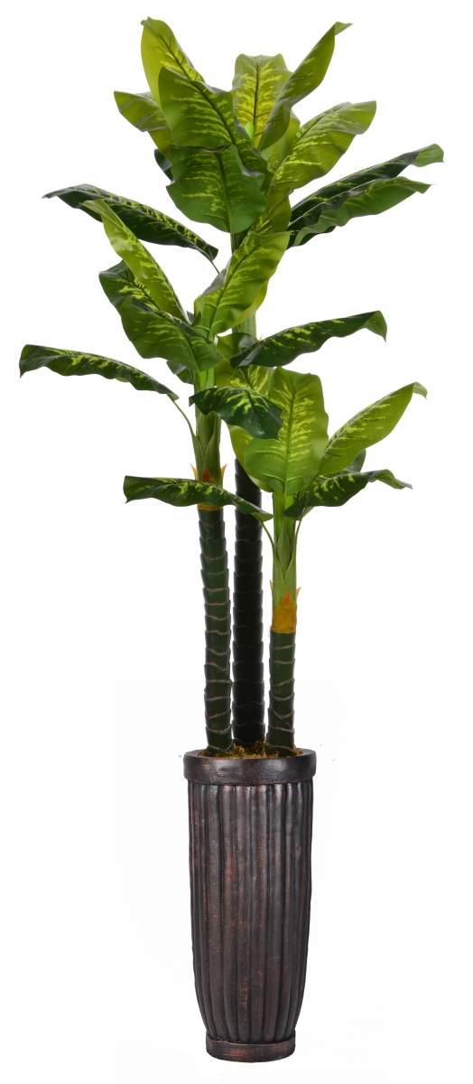 Vhx123214 93 In. Tall Real Touch Evergreen In Planter