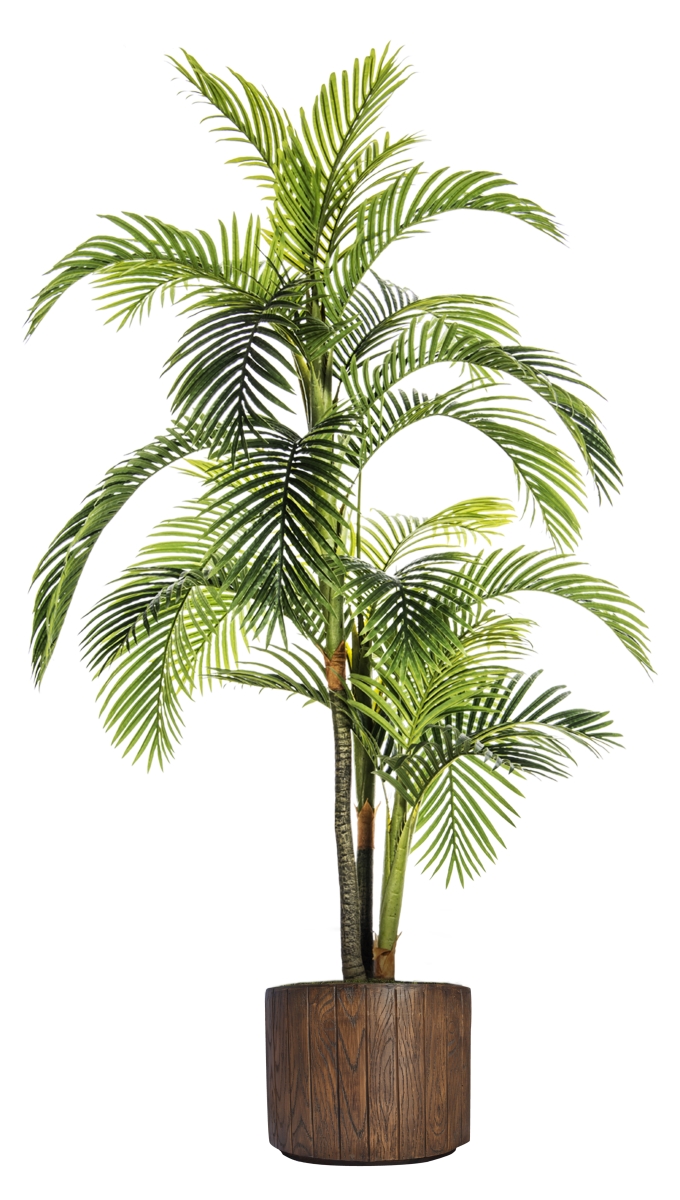 Vhx124202 88.8 In. Tall Palm Tree In Fiberstone Pot