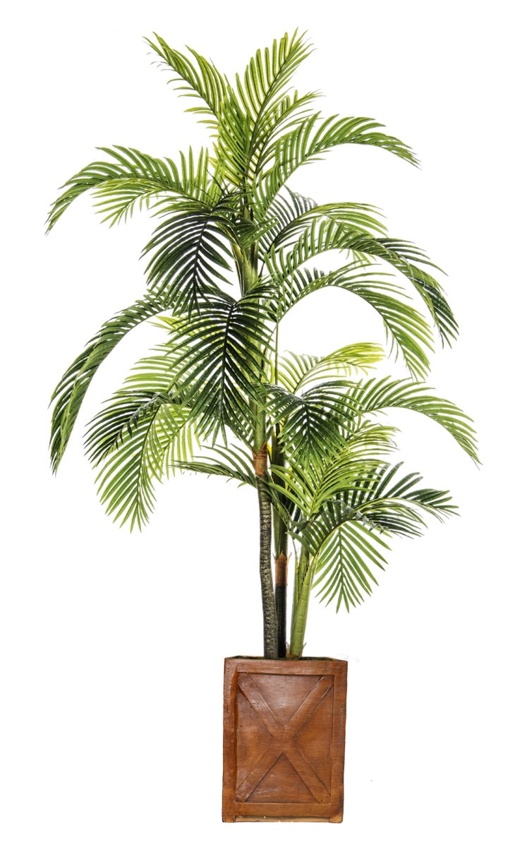 Vhx124207 93 In. Tall Palm Tree In Fiberstone Pot