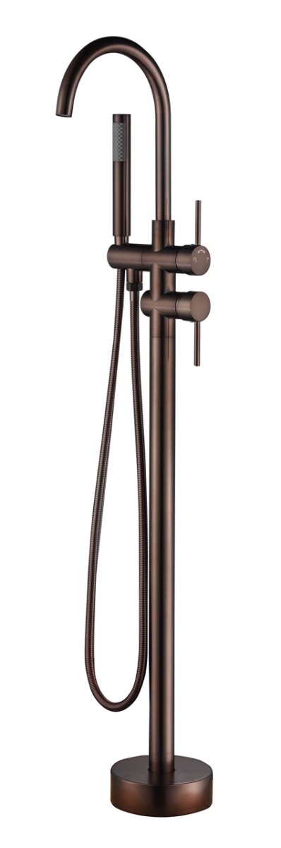 Va2016-orb Freestanding Faucet With Shower Head, Oil Rubbed Bronze - 42 X 11.5 X 6 In.