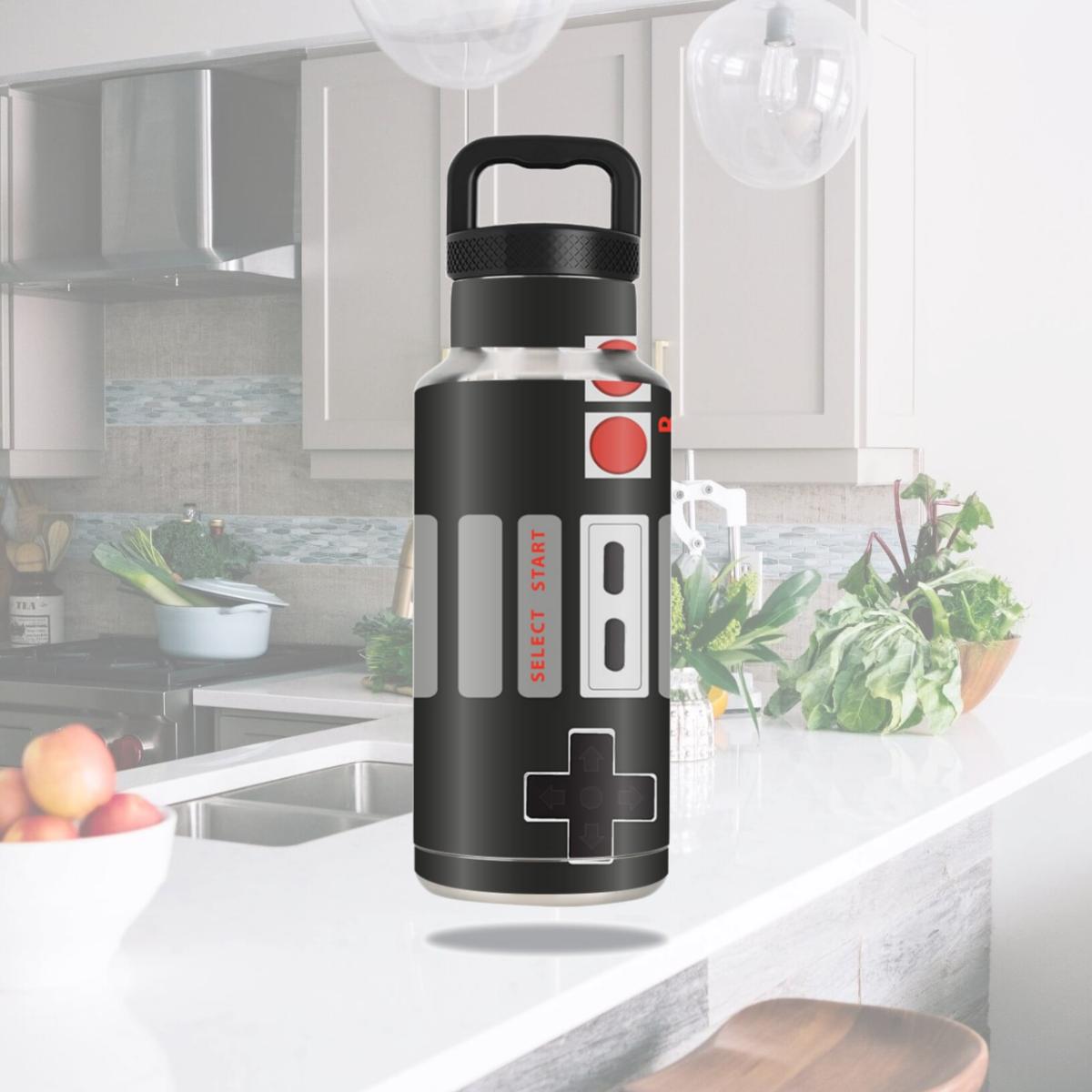 Picture of MightySkins OZBOT36-Retro Gamer 3 Skin for 36 oz Ozark Trail Water Bottle, Retro Gamer 3