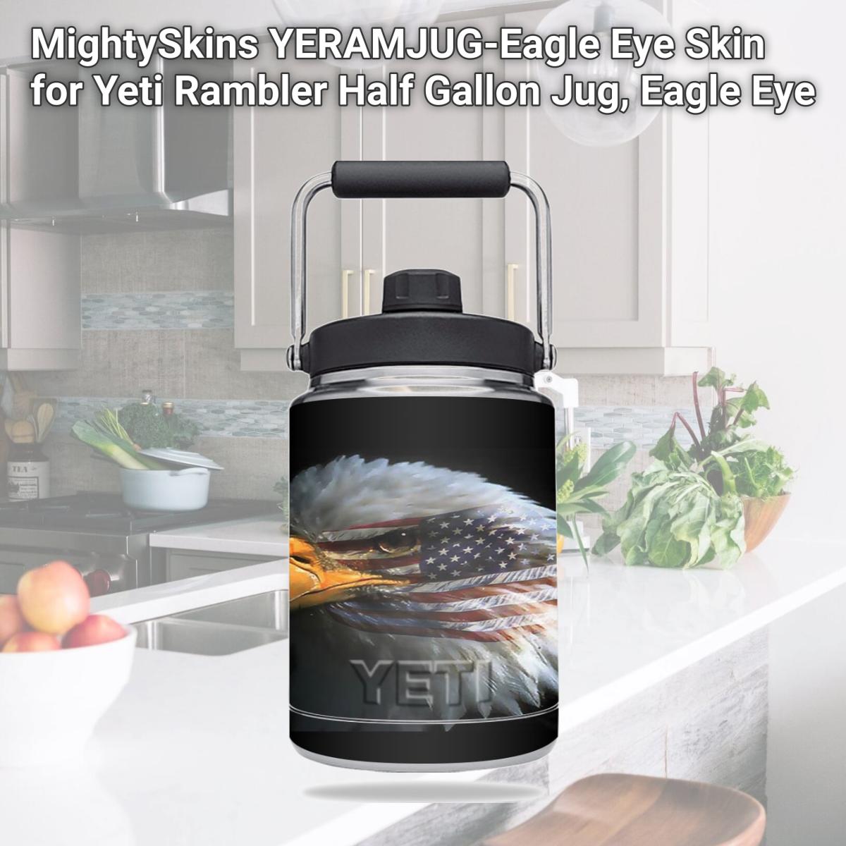 Picture of MightySkins YERAMJUG-Eagle Eye Skin for Yeti Rambler Half Gallon Jug, Eagle Eye