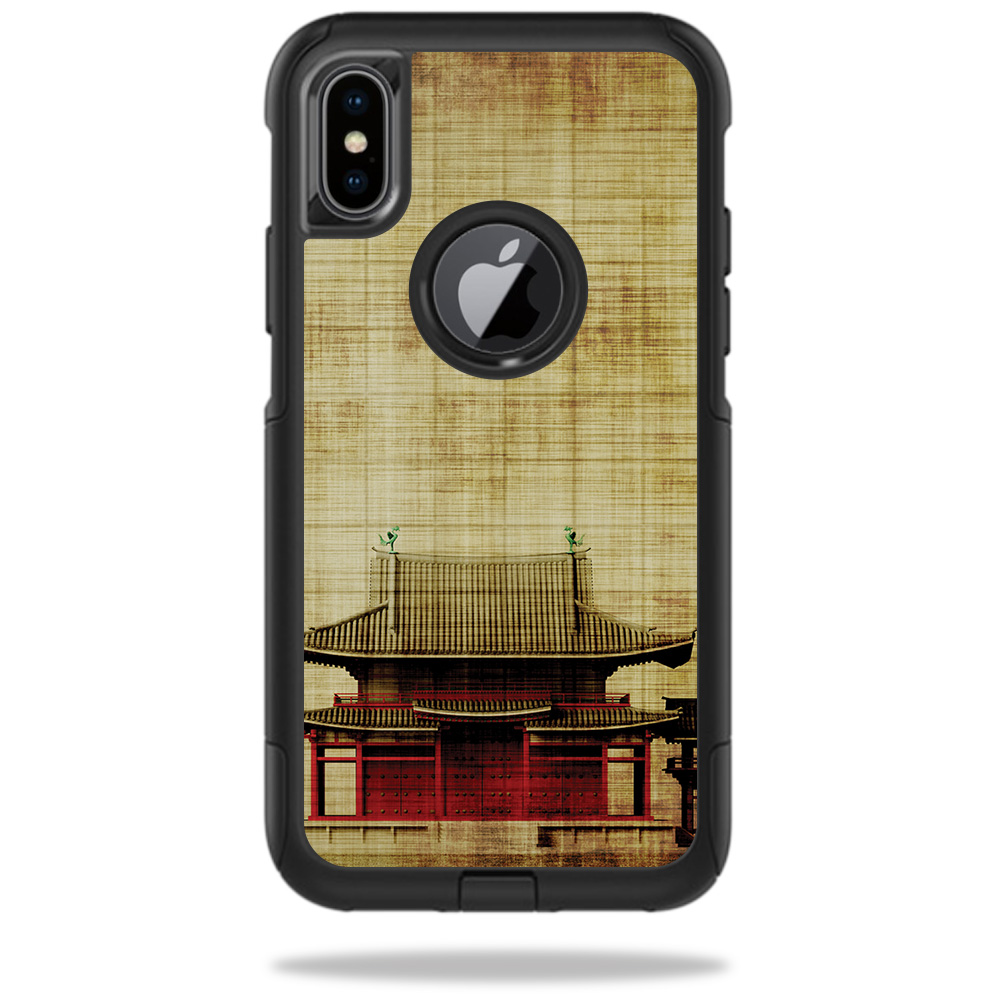 UPC 713339861579 product image for OTCIPX-japanese pagoda Skin for Otterbox Commuter iPhone X or XS Case - Japanese | upcitemdb.com