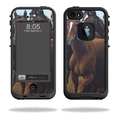 UPC 709750658355 product image for LIFIP5S-Horse Stampede Skin for Lifeproof iPhone 5S Case - Horse Stampede | upcitemdb.com
