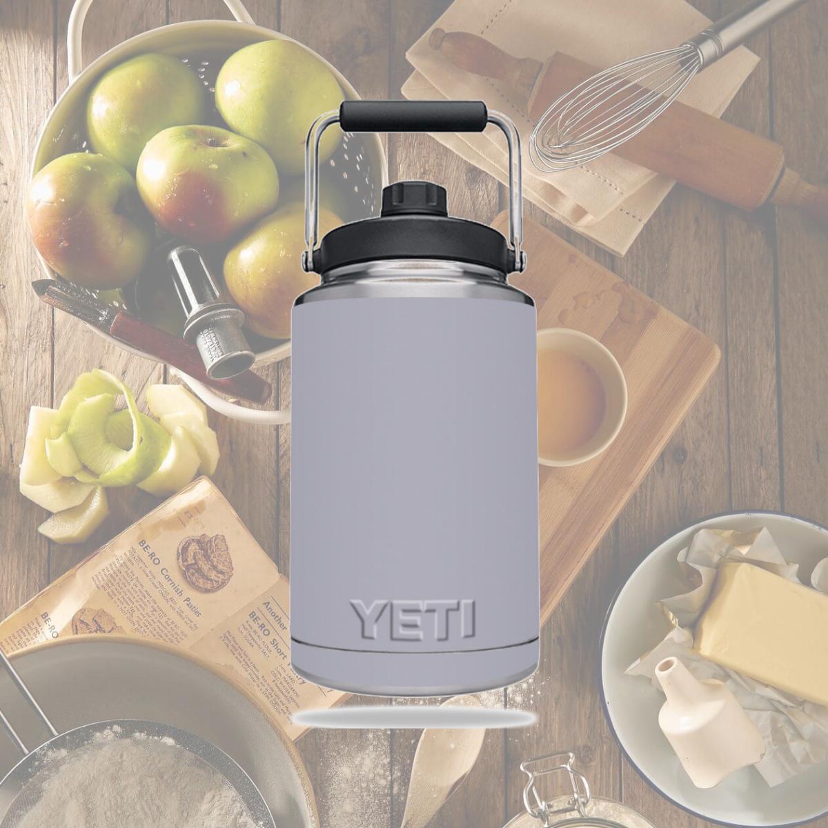 Picture of MightySkins YERAMJUG1-Solid Gray Skin for Yeti 1 gal Jug - Solid Gray