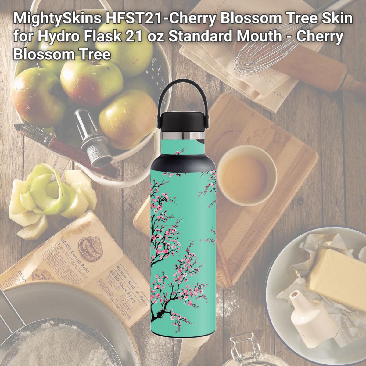 Picture of MightySkins HFST21-Cherry Blossom Tree Skin for Hydro Flask 21 oz Standard Mouth - Cherry Blossom Tree