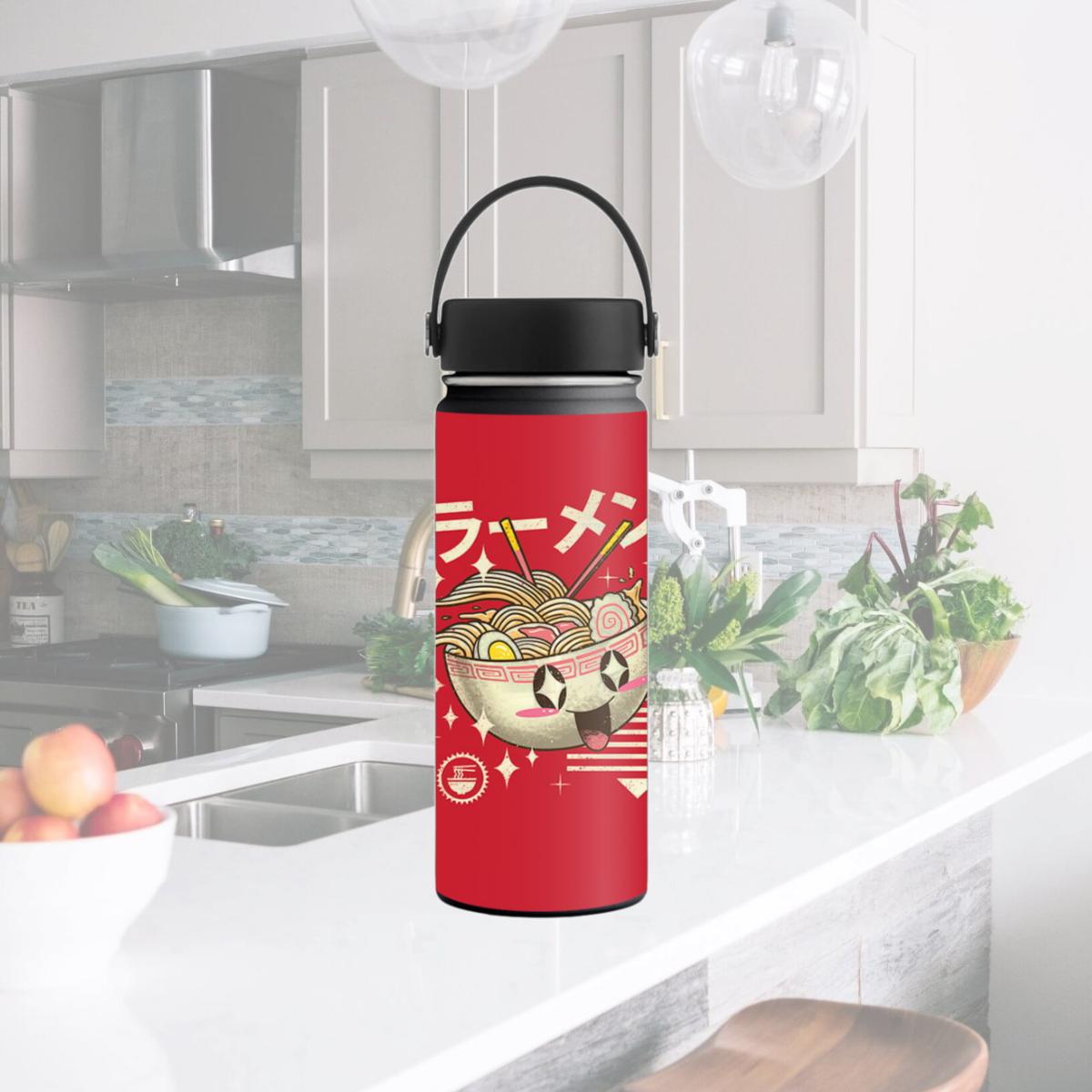 Picture of MightySkins HFWI18-Ramen Kawaii Skin for Hydro Flask 18 oz Wide Mouth - Ramen Kawaii