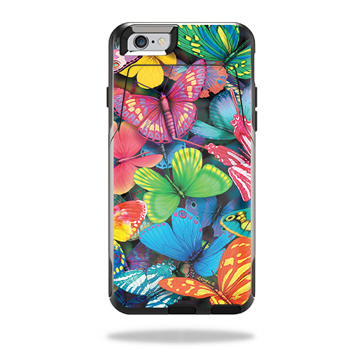 UPC 045399976338 product image for OTCWIP6-Butterfly Party Skin for Otterbox Commuter iPhone 6 Wallet Case - Butter | upcitemdb.com