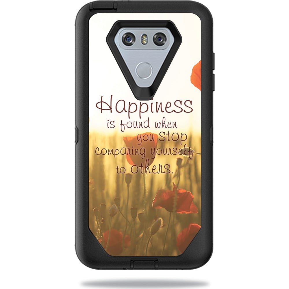 UPC 711237054567 product image for OTDLGG6-Be Happy Skin for Otterbox Defender LG G6 Case - Be Happy | upcitemdb.com