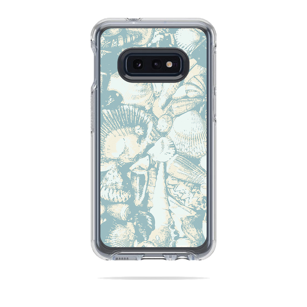 UPC 742042253982 product image for OTSYSG10E-Blue Seashells Skin for Otterbox Symmetry Samsung Galaxy 10E - Blue Se | upcitemdb.com