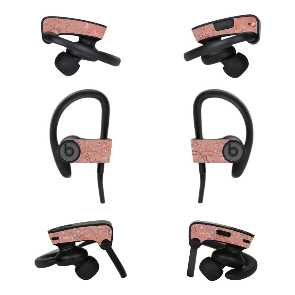 UPC 045399596819 product image for BEPOB3-Pink Marble Skin for Dr Dre Powerbeats3 - Pink Marble | upcitemdb.com