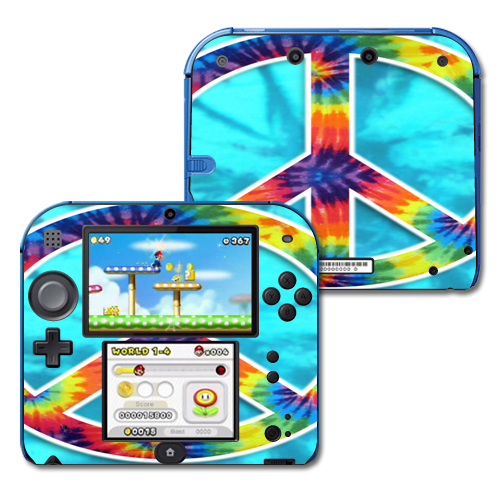 Ni2ds-peace Out Skin Decal Wrap For Nintendo 2ds Sticker - Peace Out