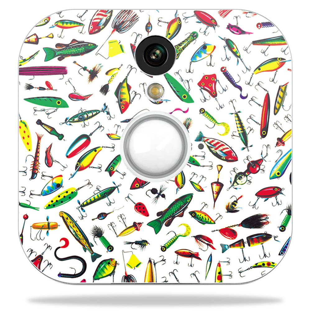 Blhose-bright Lures Skin Decal Wrap For Blink Home Security Camera Sticker - Bright Lures