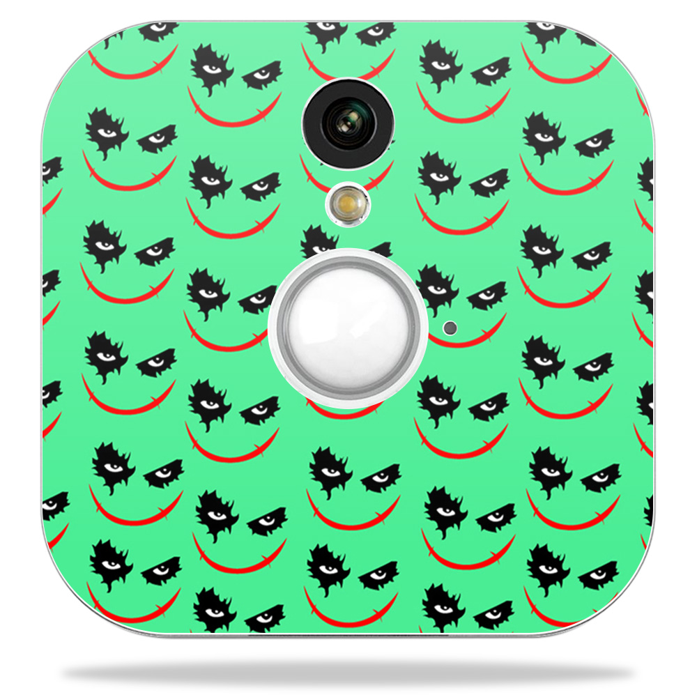 Blhose-why So Serious Skin Decal Wrap For Blink Home Security Camera Sticker - Why So Serious