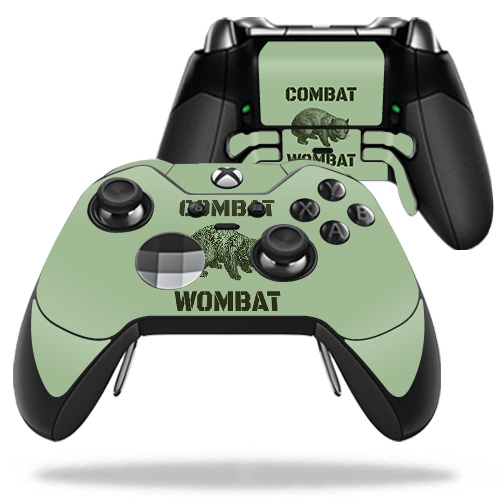Mieliteco-combat Wombat Skin Decal Wrap For Microsoft Xbox One Elite Controller - Combat Wombat