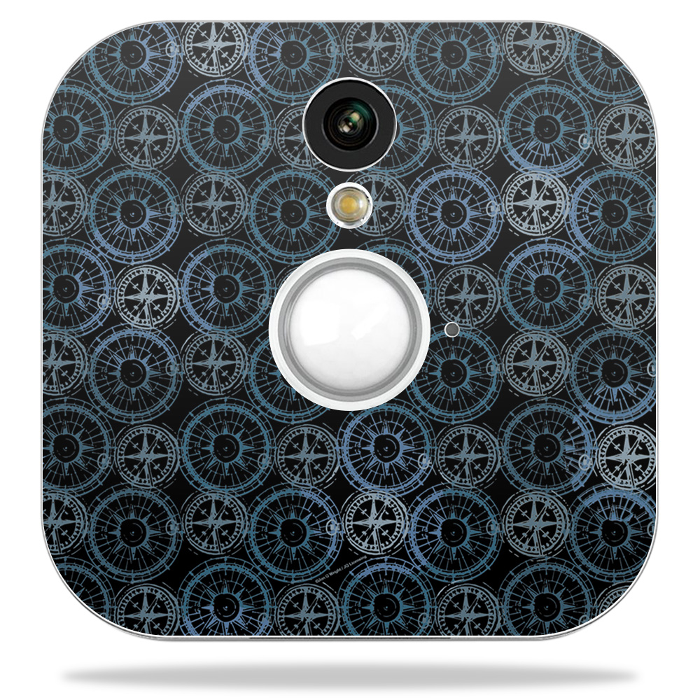 Blhose-compass Tile Skin Decal Wrap For Blink Home Security Camera Sticker - Compass Tile